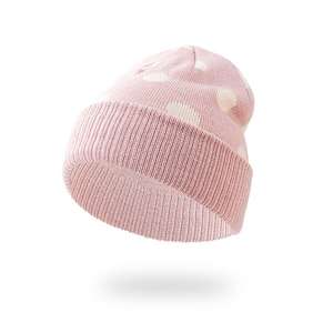 Gorro de Punto Cálido para Mujer, Estilo Casual, Diseño de Logotipo Personalizado, Último Modelo de Gorro Beanie Jacquard - Product Image 1