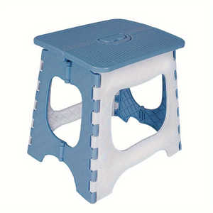 เก้าอี้พับพกพาสำหรับใช้งานกลางแจ้ง ขนาดเล็กถึงใหญ่พิเศษ สำหรับอาบน้ำหรือเปลี่ยนรองเท้า ทำจากพลาสติกทนทาน - Product Image 2