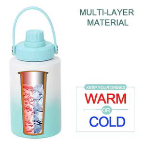 Vaso Moderno de Acero Inoxidable con Tapa - Hecho a Mano con Impresión Jacquard, Regalo Promocional Novedoso, Diseño Práctico - Product Image 2