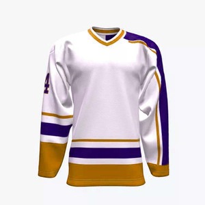 Combinaison d'entraînement de hockey sur glace Nouveau standard français Wilderness Jersey personnalisé avec broderie de feuille d'érable - Product Image 1