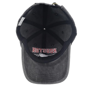 Gorra de béisbol con logotipo bordado 3D personalizada de primera calidad, gorra de papá estructurada personalizada de 6 paneles con hebilla de botón ajustable, gorra deportiva para hombres - Product Image 5