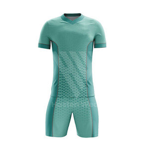 เครื่องแบบฟุตบอลสำหรับทุกเพศและ100% เครื่องแบบฟุตบอลพิมพ์ลายพิมพ์โพลีเอสเตอร์ - Product Image 2