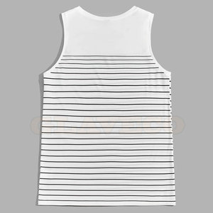 Camiseta sin Mangas Deportiva Personalizada, Transpirable y de Punto para Hombre, para Entrenamiento, Gimnasio y Fitness - Product Image 2