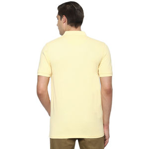 Polo en coton à manches courtes extensible, respirant et sans couture, imprimé sur mesure pour hommes, de grande taille, tricoté et décontracté - Product Image 5