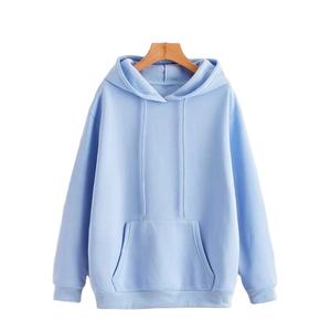 เสื้อฮู้ดดี้ผู้หญิงไซส์ใหญ่ ผ้าฟลีซ ผ้าฝ้าย แขนยาว สไตล์สตรีทแวร์ พร้อมบริการ OEM ดีไซน์ใหม่ - Product Image 1