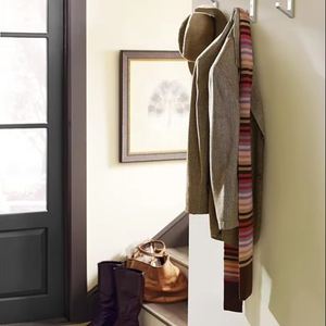 Emerge Champagne Bronce Doble Punta Gancho de pared decorativo Abrigos Sombreros Mochilas Bolsas-Ropa versátil Ganchos Baño Habitación - Product Image 1