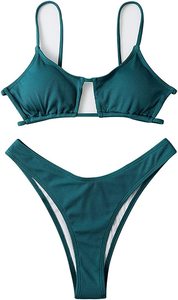 เซ็ตบิกินี่ชุดว่ายน้ำ & ชุดชายหาดสำหรับผู้หญิงชุดว่ายน้ำบิกินี่แยกชิ้นทำจากผ้าขนแกะสไตล์เกาหลีสำหรับ2025 - Product Image 3