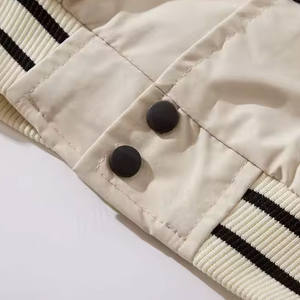 Veste d'hiver Letterman en toile de super qualité au design unique pour hommes avec logo à l'avant Nouveau style à vendre en ligne - Product Image 5