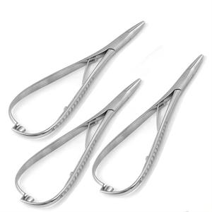 Soporte de aguja Mathieu de acero inoxidable alemán para ortodoncia con bloqueo CE Clase I Manual reutilizable soporte de aguja Dental quirúrgico - Product Image 5