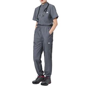 Breathable Hospital Uniforms 2025 Fashion Hospital Unisex <b>Doctors</b> Scrubs Suits Uniforms Breathable Jogger Men Scrub <b>Sets</b> Uniform - Product Image 5