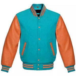 Custom <b>Winter</b> Satin Bomber Jacket Men Women High Quality Wool Silk Canvas Varsity Jacket Hooded Embroidery <b>Decoration</b> New - Product Image 5