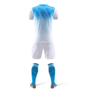 定制标志成人儿童运动衫套装100% 涤纶无袖训练足球服足球服