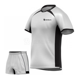 Conjunto de ropa deportiva transpirable de uniforme de rugby con impresión de logotipo personalizado de alta calidad - Product Image 1