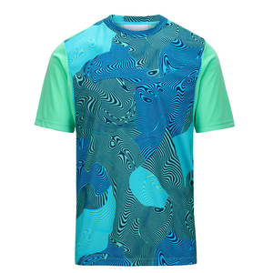 Wholesale 100% Cotton Pedal Shirts <b>Men's</b> Crew Neck T-Shirts with Polyester Spandex Polyester Fabric Sublimation - Product Image 4