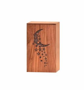 Handcrafted Rosewood Wooden Cremation Urn Tree of Life Design <b>Memorial</b> Urn for Ashes Decorative Funeral <b>Keepsake</b> <b>Box</b> - Product Image 2
