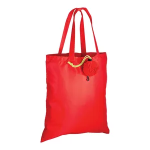Borse Shopper Pieghevoli Personalizzate in 190T Rosa, Gadget Promozionali, Borse Tote Personalizzate - Product Image 1