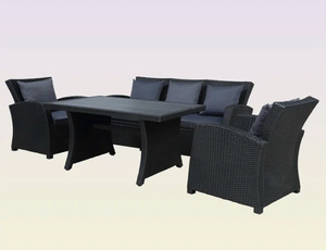 ชุดโซฟา5ซม./230ก. โต๊ะในสวนแบบสานเฟอร์นิเจอร์4ชิ้นเฟอร์นิเจอร์หวาย - Product Image 4