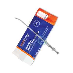 Tube d'aspiration Adson, instrument neurochirurgical manuel en acier inoxydable fabriqué à partir d'AISI 420 Power Grip - Product Image 1