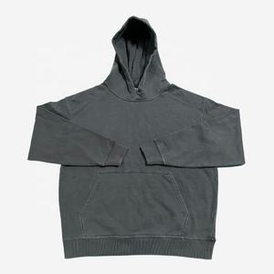 OEM hombres lavado desgastado Sudadera con capucha pulóver lavado ácido Hip Hop sudaderas con capucha Streetwear hombres personalizado pantalla impresión sudaderas con capucha - Product Image 1