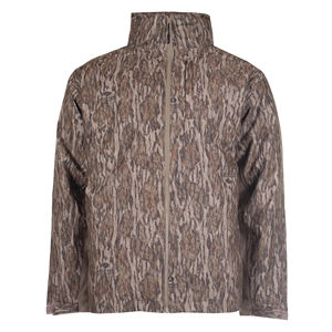 Combinaison de chasse au canard en toile d'hiver de haute qualité, pantalon à bretelles camouflage, impression de logo personnalisée, imperméable, coupe-vent, respirant, vente en gros - Product Image 5