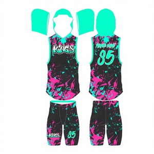 Custom American Football Jersey 7v7 Soccer Team Name Letter Design Heat-Transfer Printed 100% Polyester Sleeveless - Product Image 1