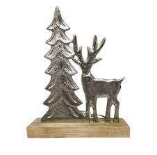 Estatuilla de ciervo dorado antiguo de Metal de elegancia rústica, decoración del hogar montada en la pared ecológica hecha a mano para salas de estar, oficinas, vacaciones - Product Image 5