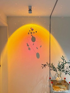 Luces Decorativas Colgantes de Mosaico de Vidrio Hechas a Mano TCE, Decoración para el Hogar de Acción de Gracias, Artículo para Sala de Estar, Dormitorio, Fiesta - Product Image 2