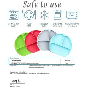Al por นายกเทศมนตรี placas de succión vididas Para bebés Para niños CON problemas de retención - Product Image 2