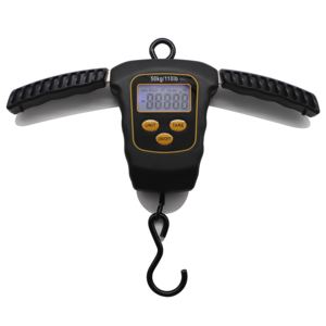 Angelzubehör 50kg/10g Digitale Angelwaage Elektronische Wiegemaschine Faltbar für Fischgewicht - Product Image 6