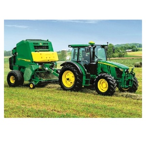 เครื่องอัดฟางจอห์นเดียร์ 461M รุ่นทรงพลัง มาพร้อมกับจอภาพ BaleTrak และยางลอยน้ำขนาด 14L 16.1 นิ้ว เพื่อการเดินทางบนทุ่งที่ราบรื่น - Product Image 2