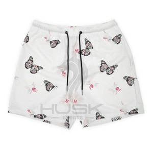 กางเกงว่ายน้ำขาสั้นตาข่ายดิจิทัลสำหรับผู้ชายพิมพ์ลายทั้งหมด - Product Image 4