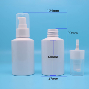 Fabricant fournissant des bouteilles en plastique PET de 100ml Bouteilles de gel pour lotion corporelle Bouteilles de désinfectant pour les mains pour l'emballage de cosmétiques pour les soins de la peau - Product Image 2