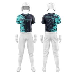 Conjunto de uniforme de béisbol al por mayor de la mejor calidad, ropa deportiva unisex transpirable, nuevo precio razonable - Product Image 4