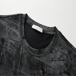 Nouvelle arrivée 2025 en gros haute qualité t-shirt coton coupe régulière été à manches courtes t-shirt pour hommes téléchargé par robe de sport - Product Image 6