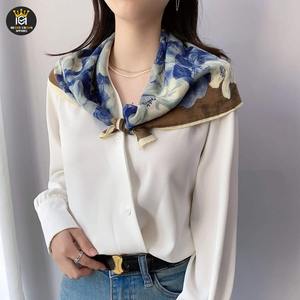 Bandana 100% polyester de haute qualité, style formel, toutes saisons, motif personnalisé, motifs de points et de lettres, impression numérique dessinée à la main - Product Image 3