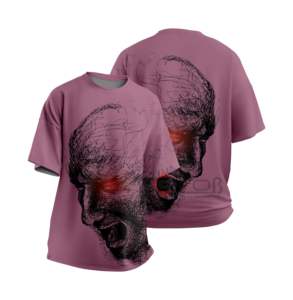 Conception graphique numérique Impression O-Neck Down été porter Casual 100% Coton léger surdimensionné unisexe T-Shirt - Product Image 3