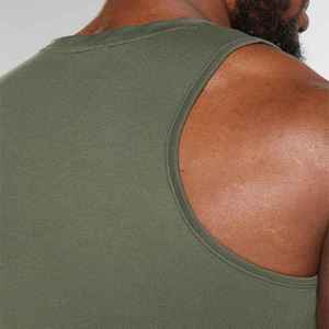 Vente en gros de débardeurs en coton pour hommes personnalisés Techniques lavées pour le fitness, l'entraînement sportif, la course à pied, la musculation - Product Image 4