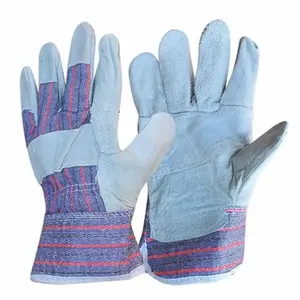Guantes de Trabajo de Nueva Llegada, Guantes de Trabajo de Cuero de Primera Calidad, Resistentes al Aceite, Antiquímicos y Antideslizantes - Product Image 3