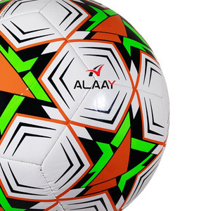 Alaay Machine d'entraînement Ballon de football cousu Star Design Football d'entraînement à haute rétention d'air avec logo pour une utilisation sportive - Product Image 2