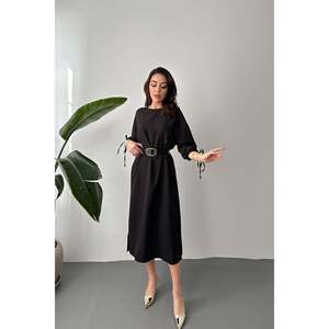 Abito nero con spacco <span class=keywords><strong>Topshop</strong></span> - Nero - Product Image 2