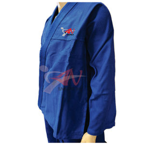 Uniforme d'arts martiaux en cuir de haute qualité pour hommes, uniforme de Jiu-Jitsu personnalisé, uniforme de Judo professionnel, tissu tissé perlé - Product Image 3