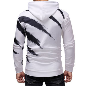 Pulls à capuche surdimensionnés pour hommes, vêtements de sport à sublimation avec techniques brodées et teintes unies pour l'hiver, nouvel arrivage - Product Image 4