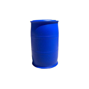 Baril en plastique 200 litres HDPE à dessus ouvert bleu Tambour en plastique de 55 gallons avec cerceau en fer - Product Image 1