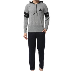 Ensemble de survêtements pour hommes, vêtements d'entraînement et de jogging, design personnalisé, vêtements de mode, survêtement à capuche pour hommes, vente en gros, survêtements en molleton de coton - Product Image 1