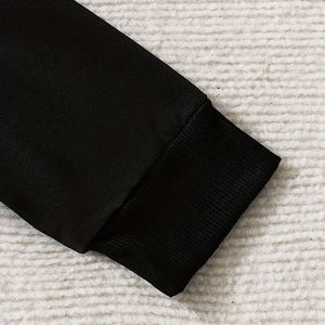 Chándales sólidos informales de invierno para niños personalizados, traje de correr de algodón ligero transpirable para niños, servicio OEM al por mayor - Product Image 5