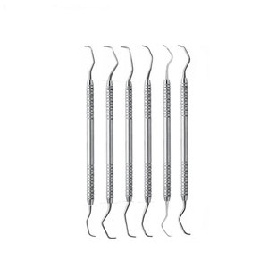 Recién llegado, curetas dentales manuales hechas a medida, juegos de acero inoxidable de Farhan Products & Co - Product Image 6