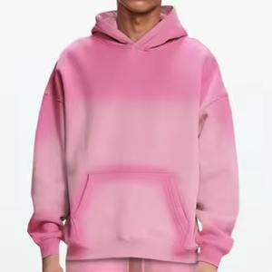 Sudaderas con capucha de diseño Fabricantes Sudadera vintage Desgastado Sun Faded Hombres Parche bordado Zip up Acid Wash Hombres Apliques Sudadera con capucha - Product Image 4