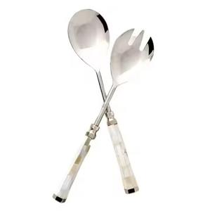 Juego de Cubiertos de Metal Recubierto de Plata Moderna, Vajilla de Acero Inoxidable de Lujo para Restaurante, Boda y Regalo - Product Image 1