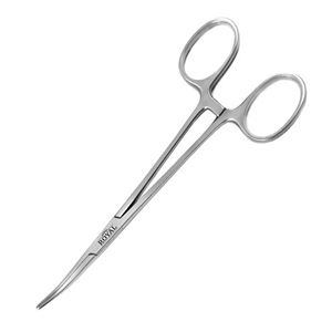 Juego de pinzas dentales de Etiqueta Privada, Alicates de bloqueo hemostático curvo de acero inoxidable, pinzas dentales de punta plana para dentista - Product Image 5