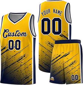 Camiseta de baloncesto profesional personalizada, conjunto de uniforme, diseña tu propio uniforme de baloncesto, ropa de baloncesto personalizada para hombre - Product Image 5